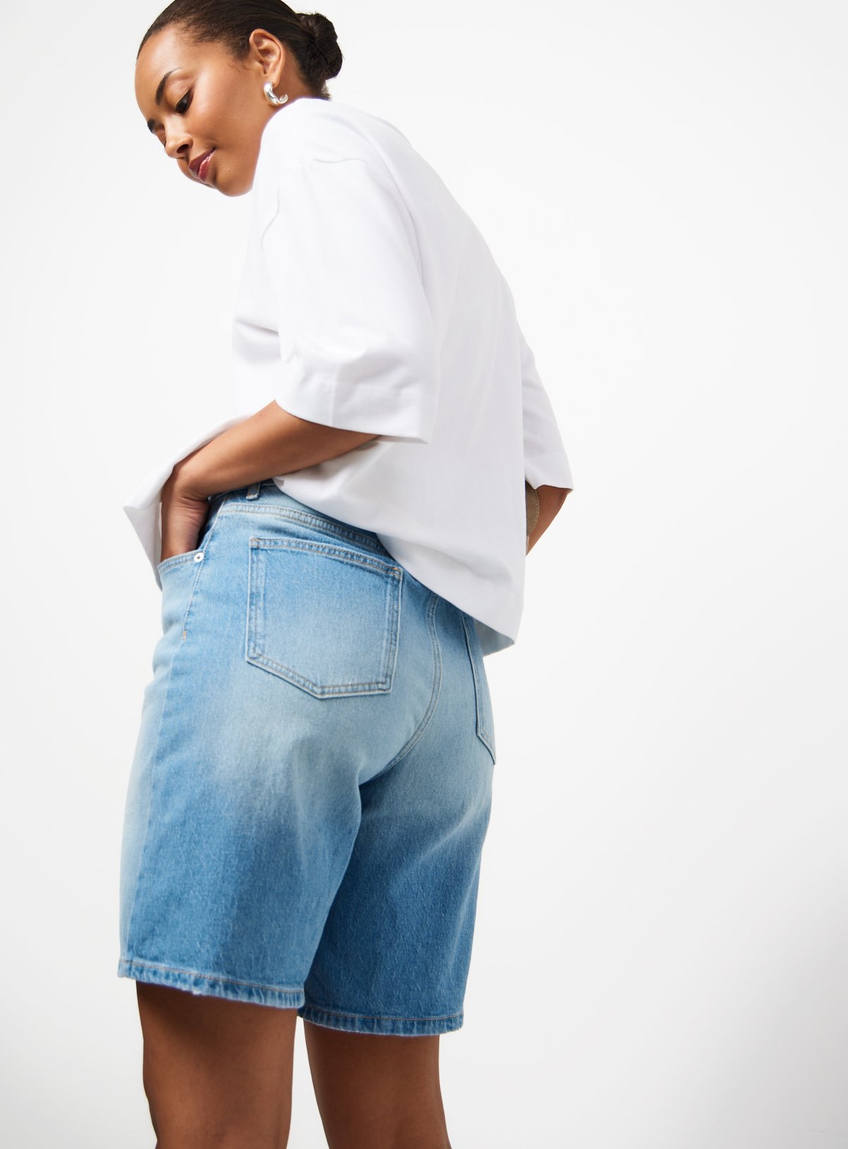 Light Denim Bermuda Shorts 20 - Image 2 thumbnail